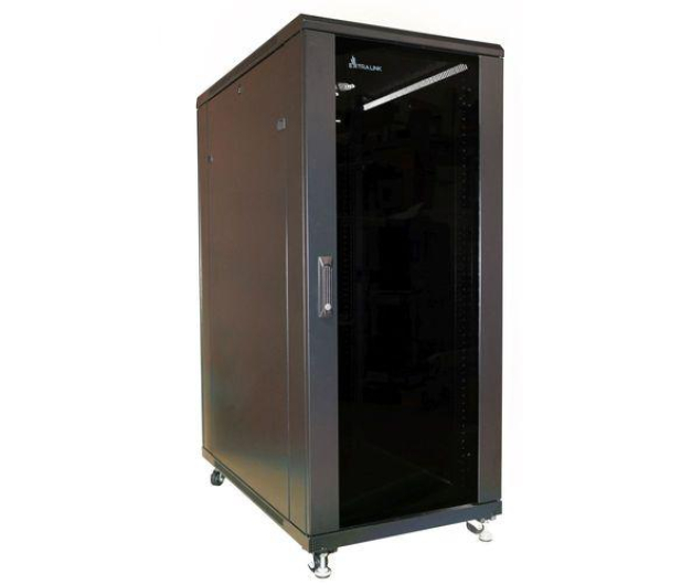 ExtraLink  Stojąca 19" 32U 600x800mm jednosekcyjna (czarna) - 1323202 - zdjęcie 6